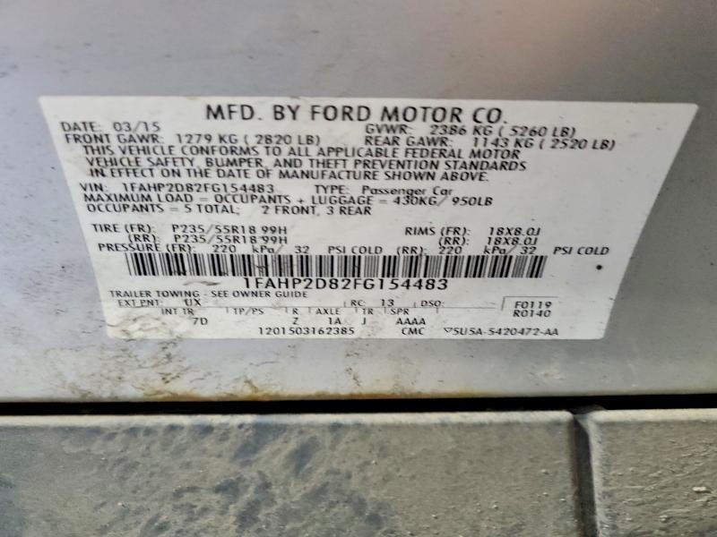 2015 Ford Taurus se