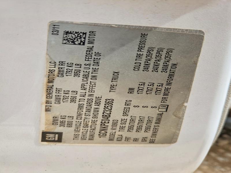 2011 Chevrolet Silverado K1500