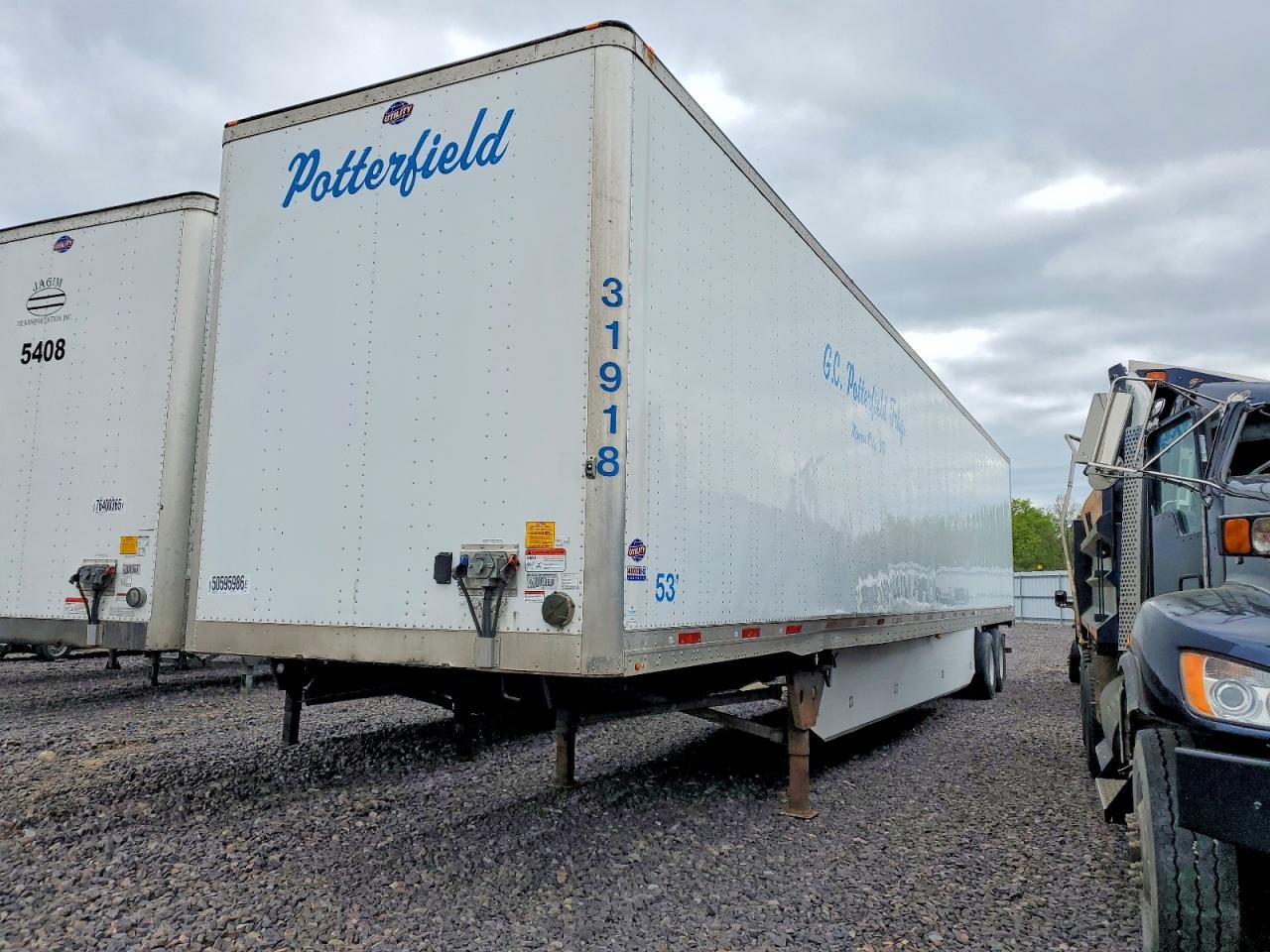 2019 Utility VS2DX DRY Van Trailer