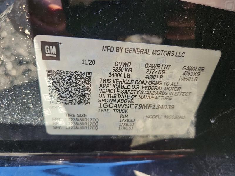 2021 Chevrolet Silverado C3500 LT