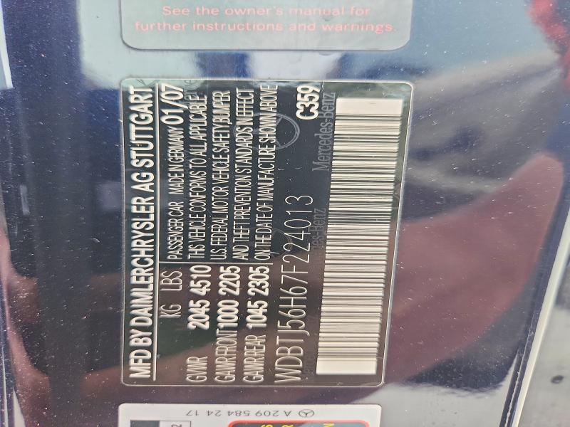 2007 Mercedes-Benz Clk 350