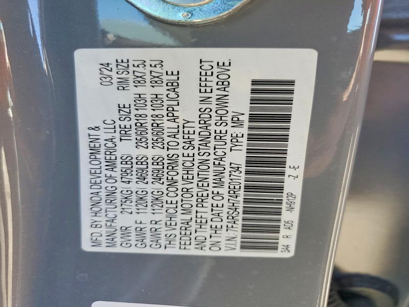 2024 Honda Cr-v exl