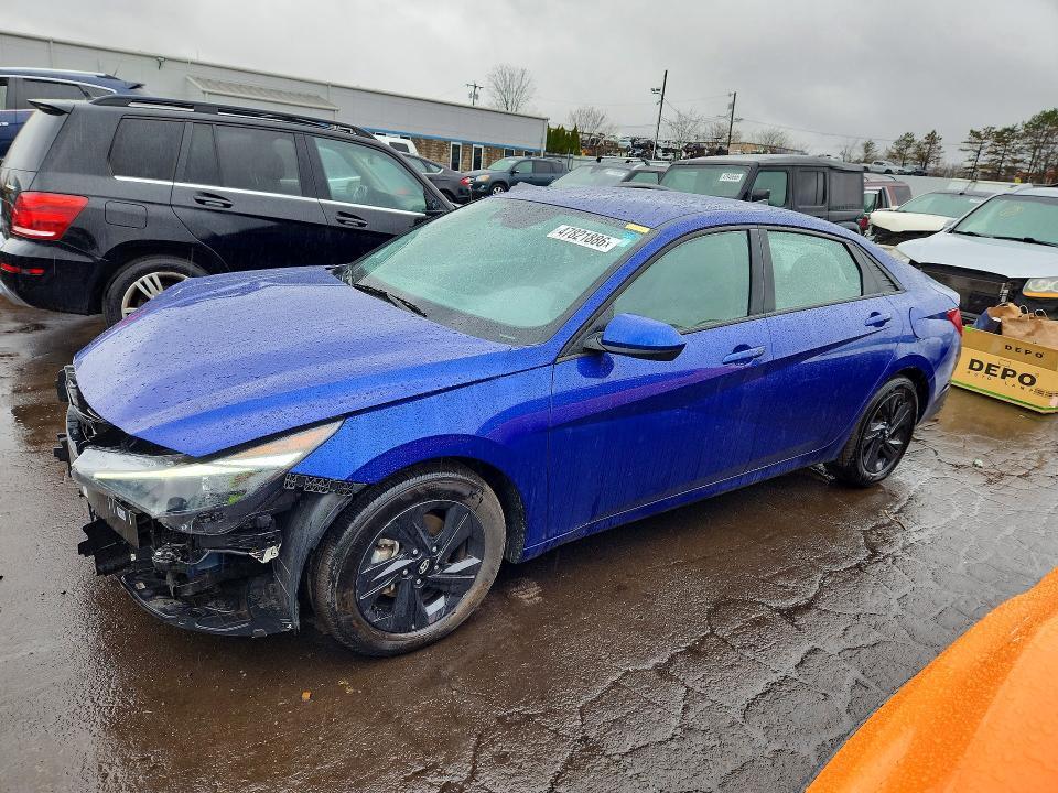 2023 Hyundai Elantra Hybrid Blue