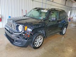 Jeep salvage cars for sale: 2018 Jeep Renegade Sport