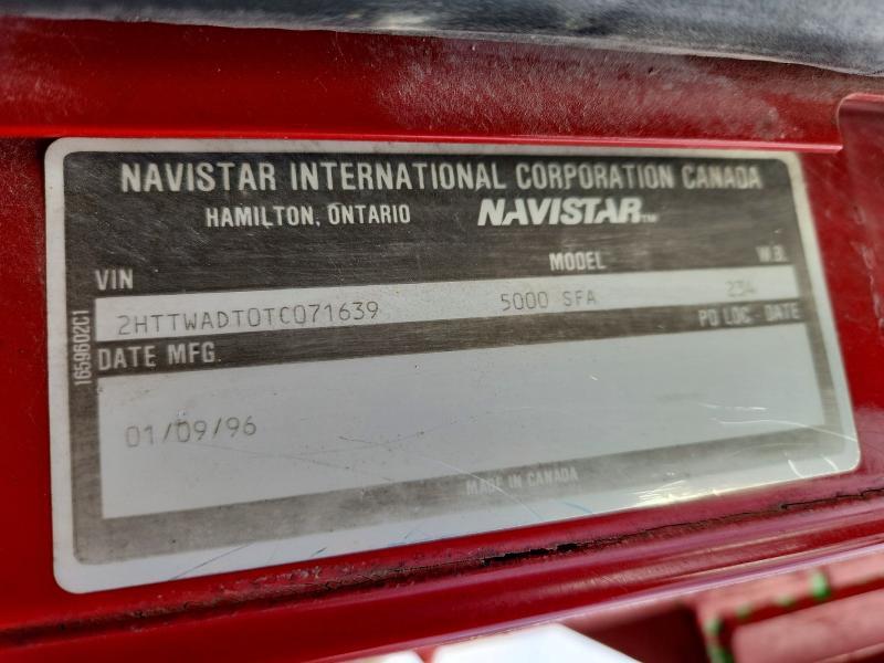 1996 International 5000SFA  Dump Truck