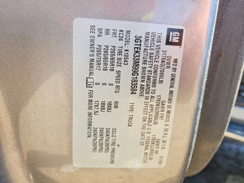 2009 GMC Sierra K1500 SLT
