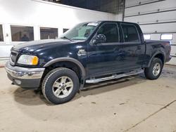 Salvage trucks for sale at Blaine, MN auction: 2003 Ford F150 Supercrew