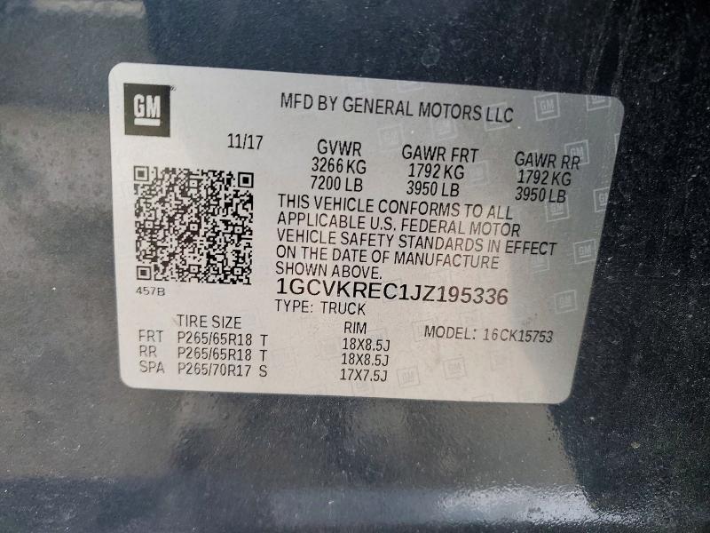 2018 Chevrolet Silverado K1500 LT