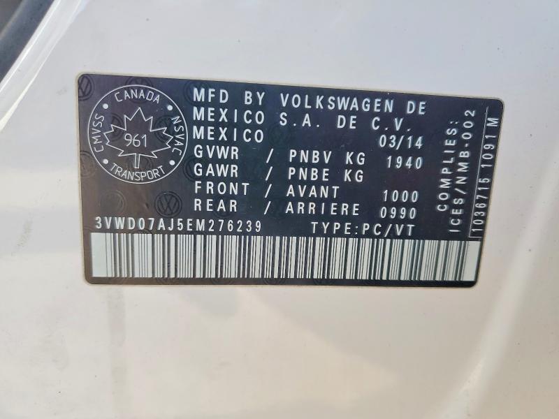 2014 Volkswagen Jetta se