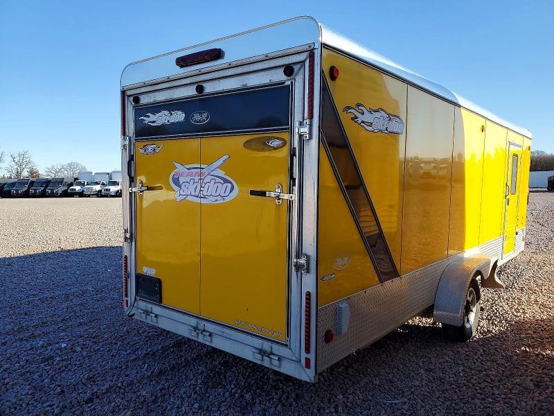 2006 R&R 722TADX Enclosed Snowmobile Trailer