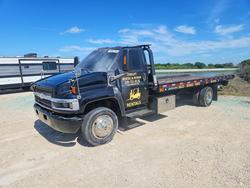 Chevrolet salvage cars for sale: 2007 Chevrolet C5500 Rollback Truck