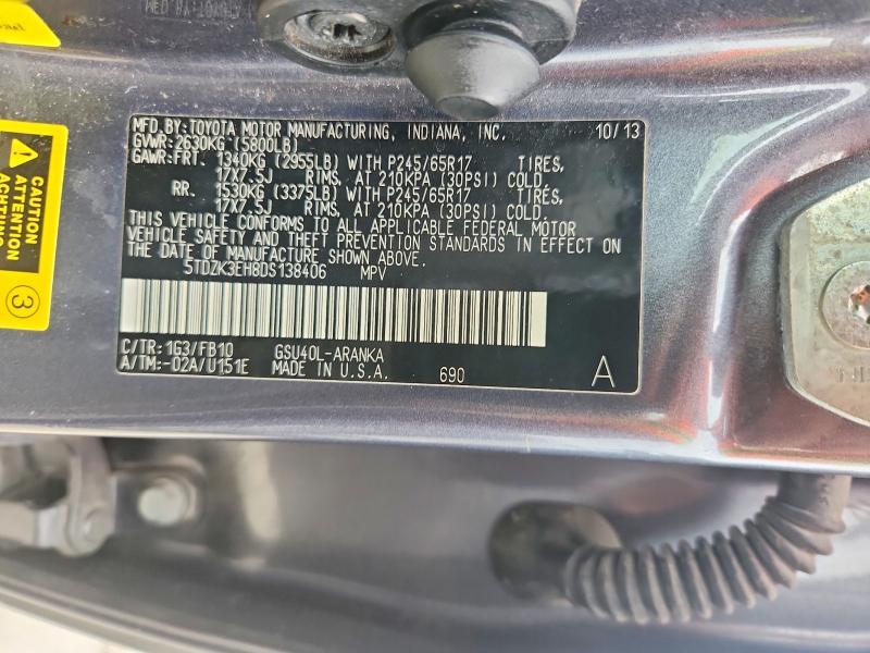 2013 Toyota Highlander Base