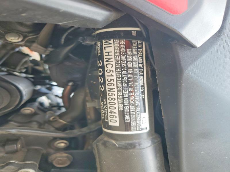 2022 Honda CBR300 RA