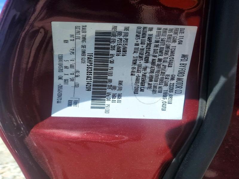 2005 Ford Taurus se