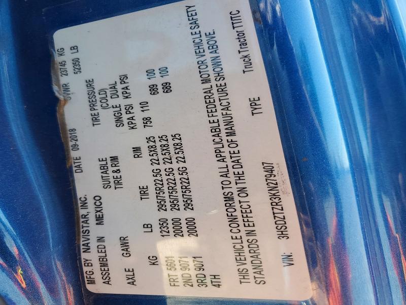 2019 International LT625 Semi Truck