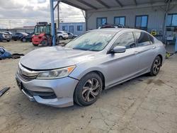Vehiculos salvage en venta de Copart Los Angeles, CA: 2017 Honda Accord lx