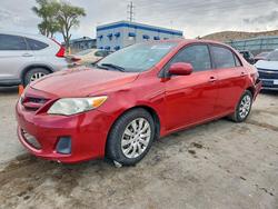 Salvage cars for sale from Copart Albuquerque, NM: 2012 Toyota Corolla le