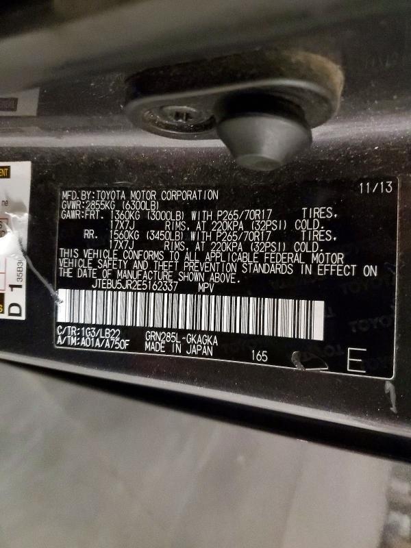 2014 Toyota 4runner SR5 Premium