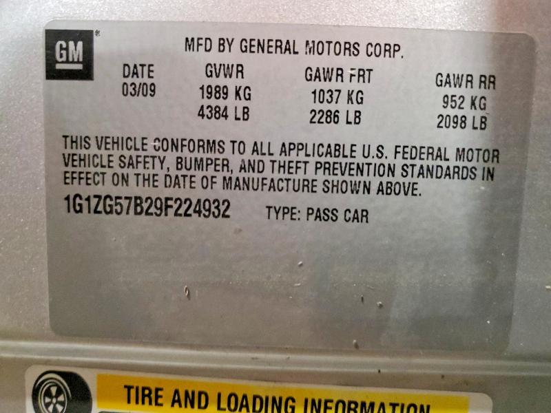 2009 Chevrolet Malibu ls