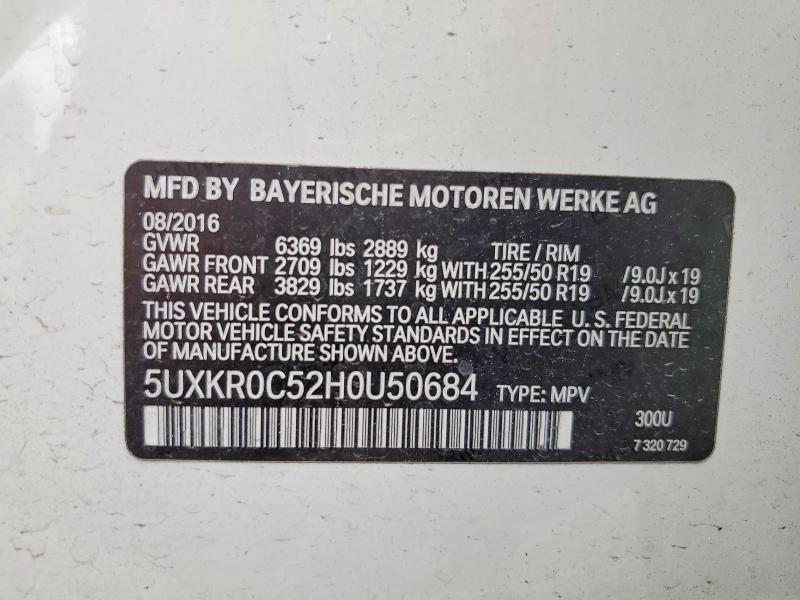 2017 BMW X5 Xdrive35i