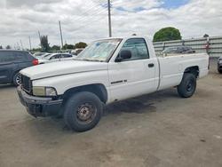 Dodge salvage cars for sale: 1999 Dodge Ram 1500