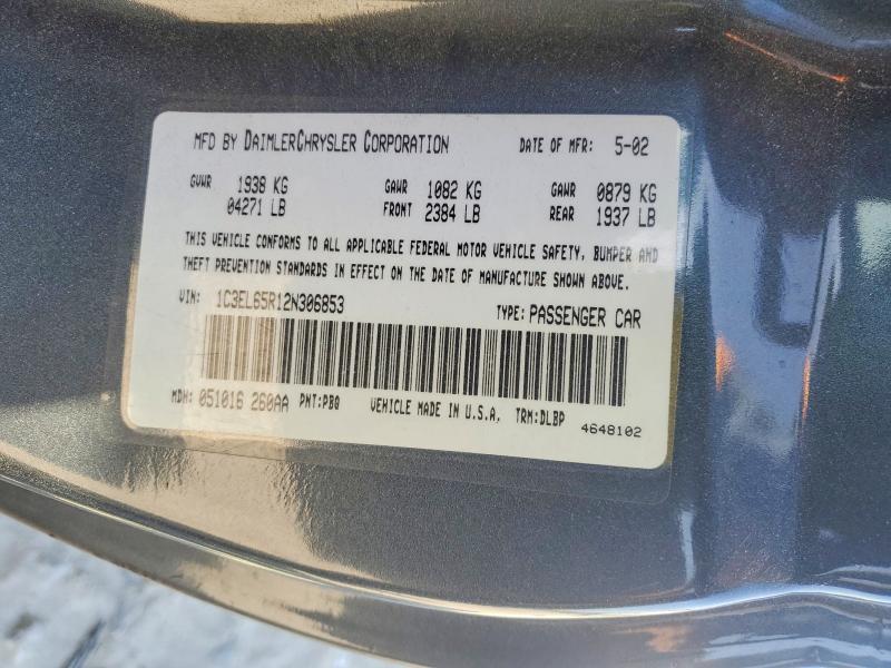 2002 Chrysler Sebring Limited