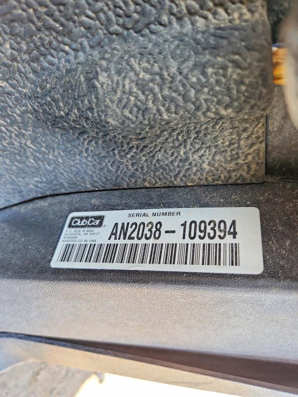 2020 Club Car Golf Cart