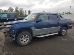 Chevrolet Avalanche salvage cars for sale: 2002 Chevrolet Avalanche K1500