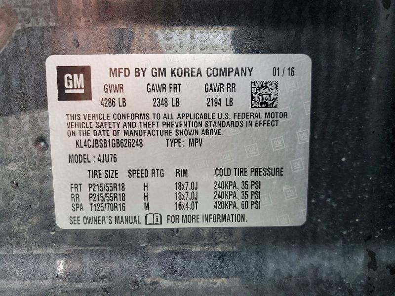 2016 Buick Encore Convenience