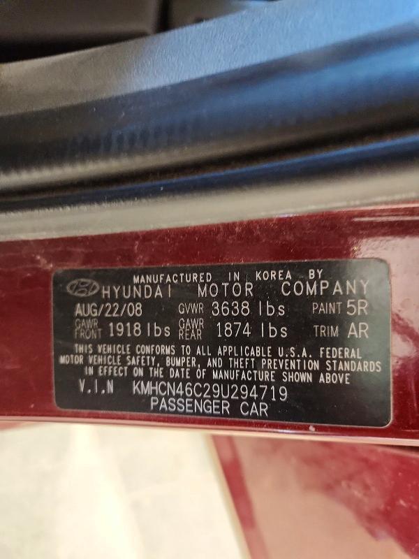 2009 Hyundai Accent gls