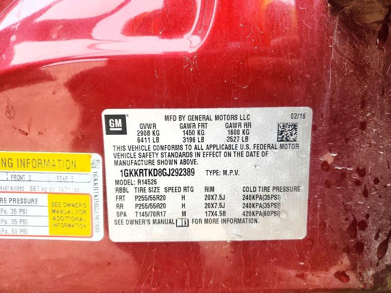 2016 GMC Acadia Denali