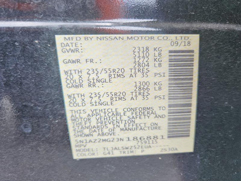 2018 Nissan Murano Platinum