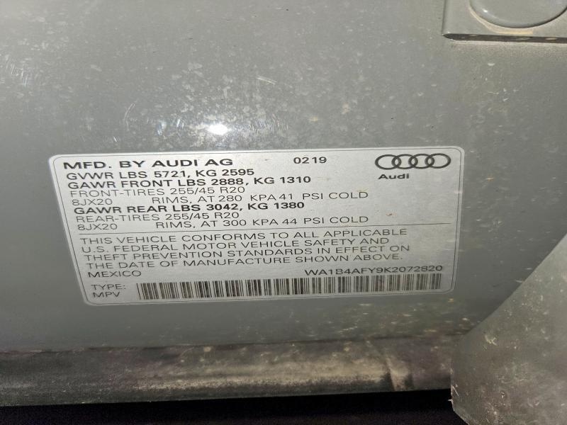 2019 Audi SQ5 Premium Plus