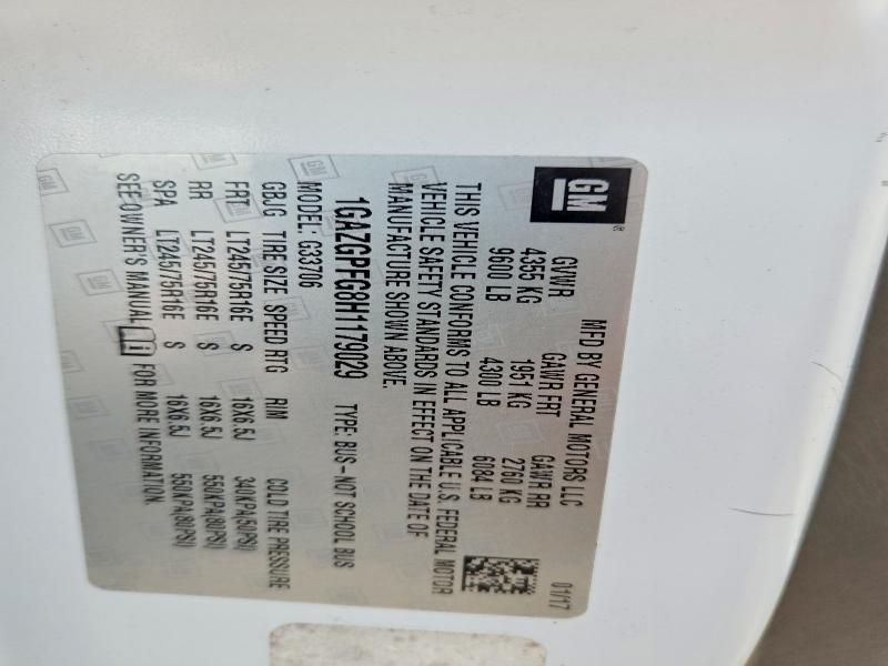 2017 Chevrolet Express G3500 LT