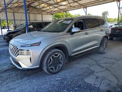 Salvage cars for sale from Copart Cartersville, GA: 2022 Hyundai Santa fe Limited