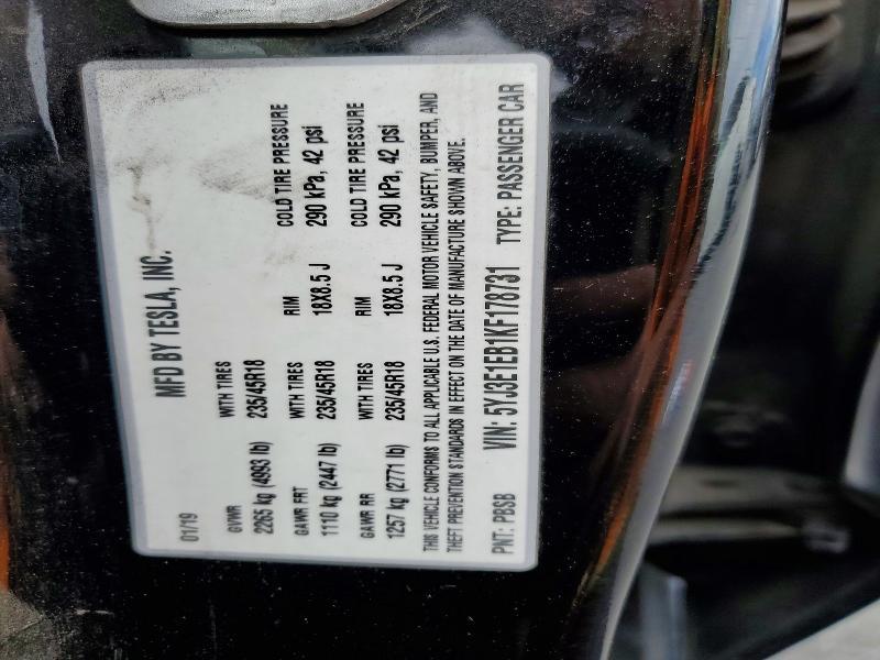 2019 Tesla Model 3