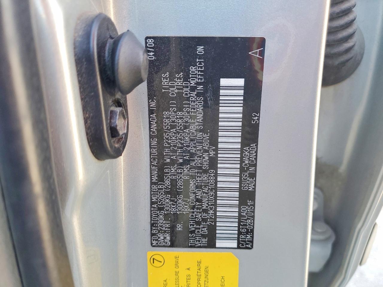 2009 Lexus Rx 350