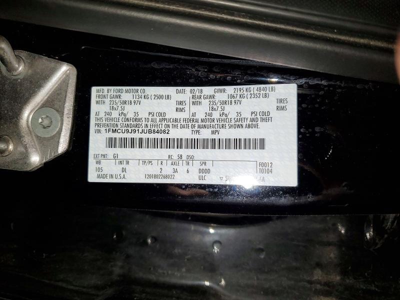 2018 Ford Escape Titanium