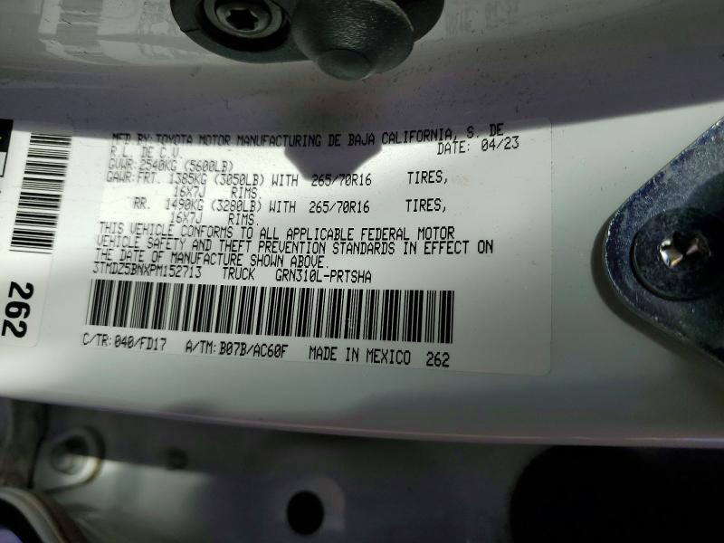 2023 Toyota Tacoma trd Off-road