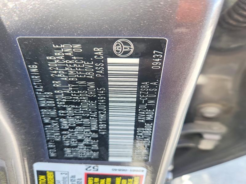 2018 Toyota Camry se