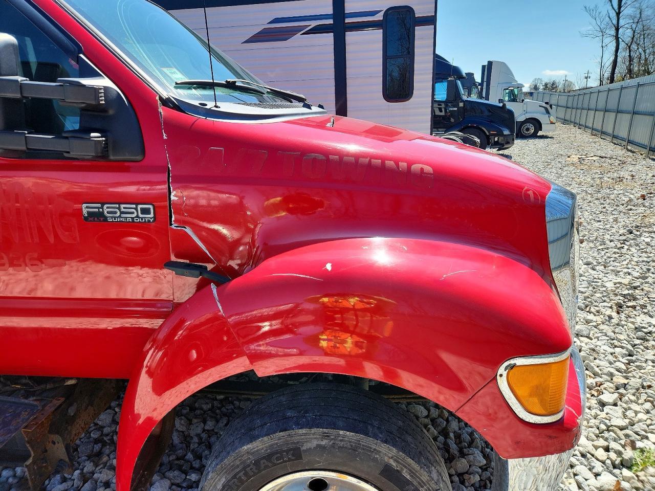 2012 Ford F650 Super Duty Rollback TOW Truck