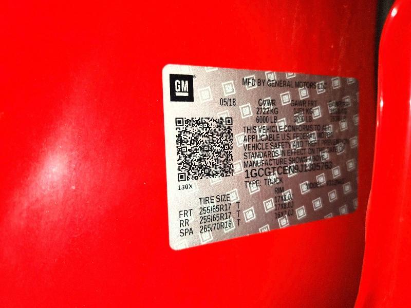 2018 Chevrolet Colorado LT