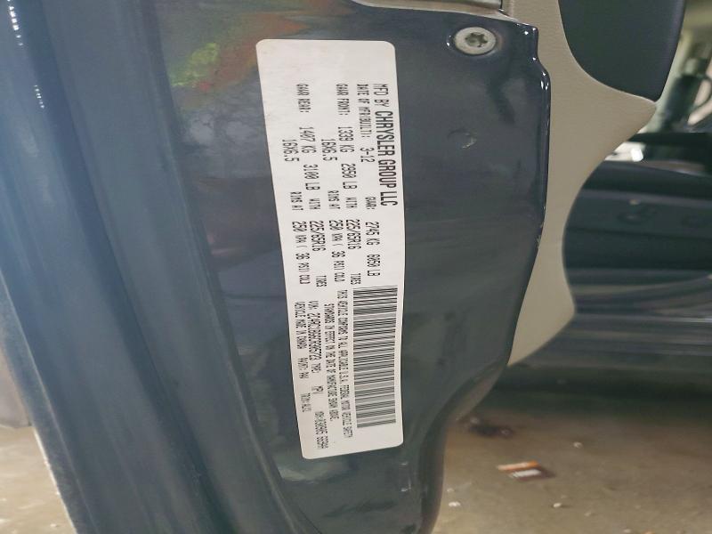 2012 Chrysler Town & Country Touring