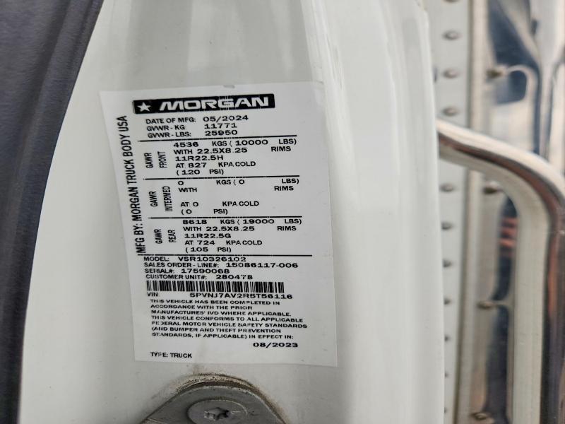 2024 Hino L6 Refrigerated BOX Truck