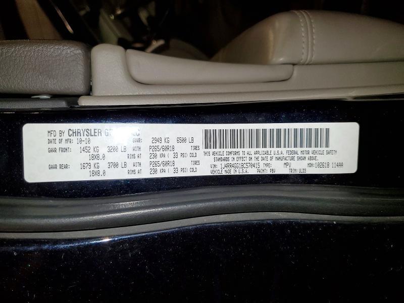 2011 Jeep Grand Cherokee Laredo