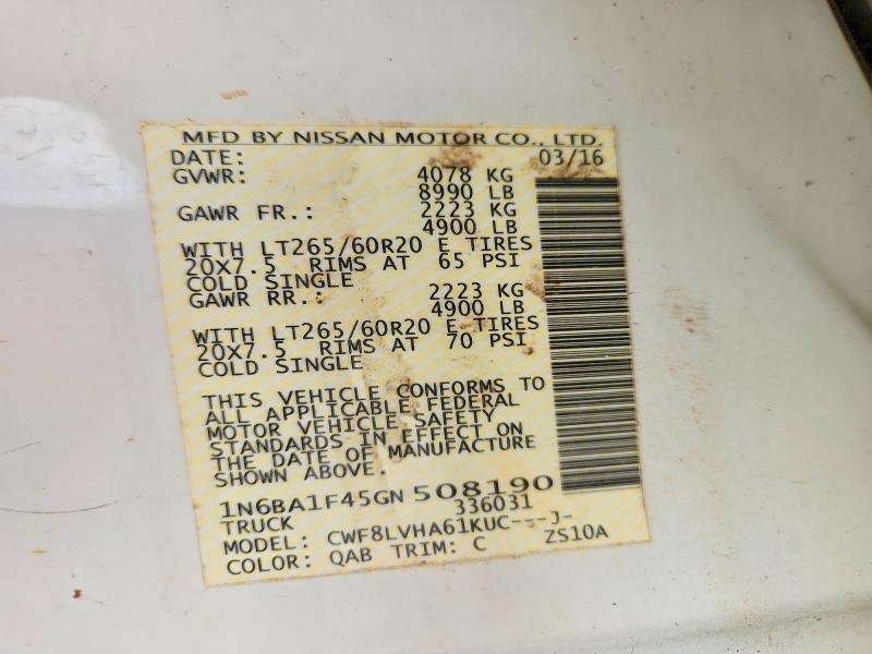 2016 Nissan Titan XD SL