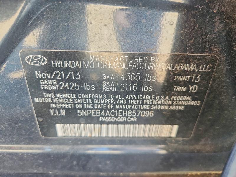 2014 Hyundai Sonata gls