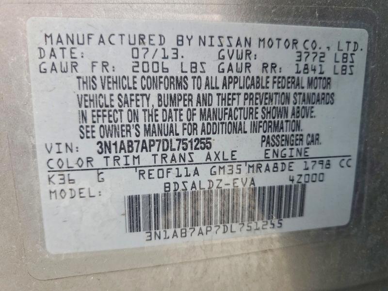 2013 Nissan Sentra s