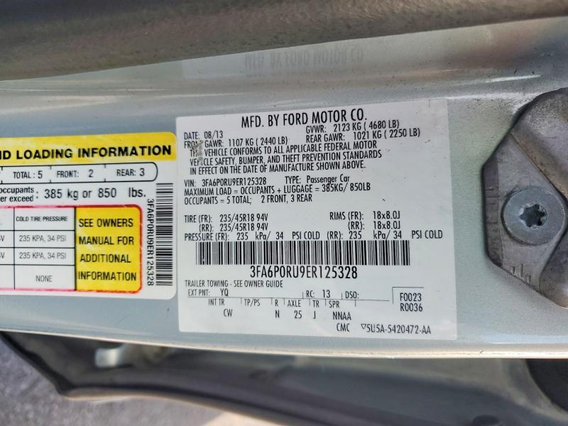 2014 Ford Fusion Titanium hev