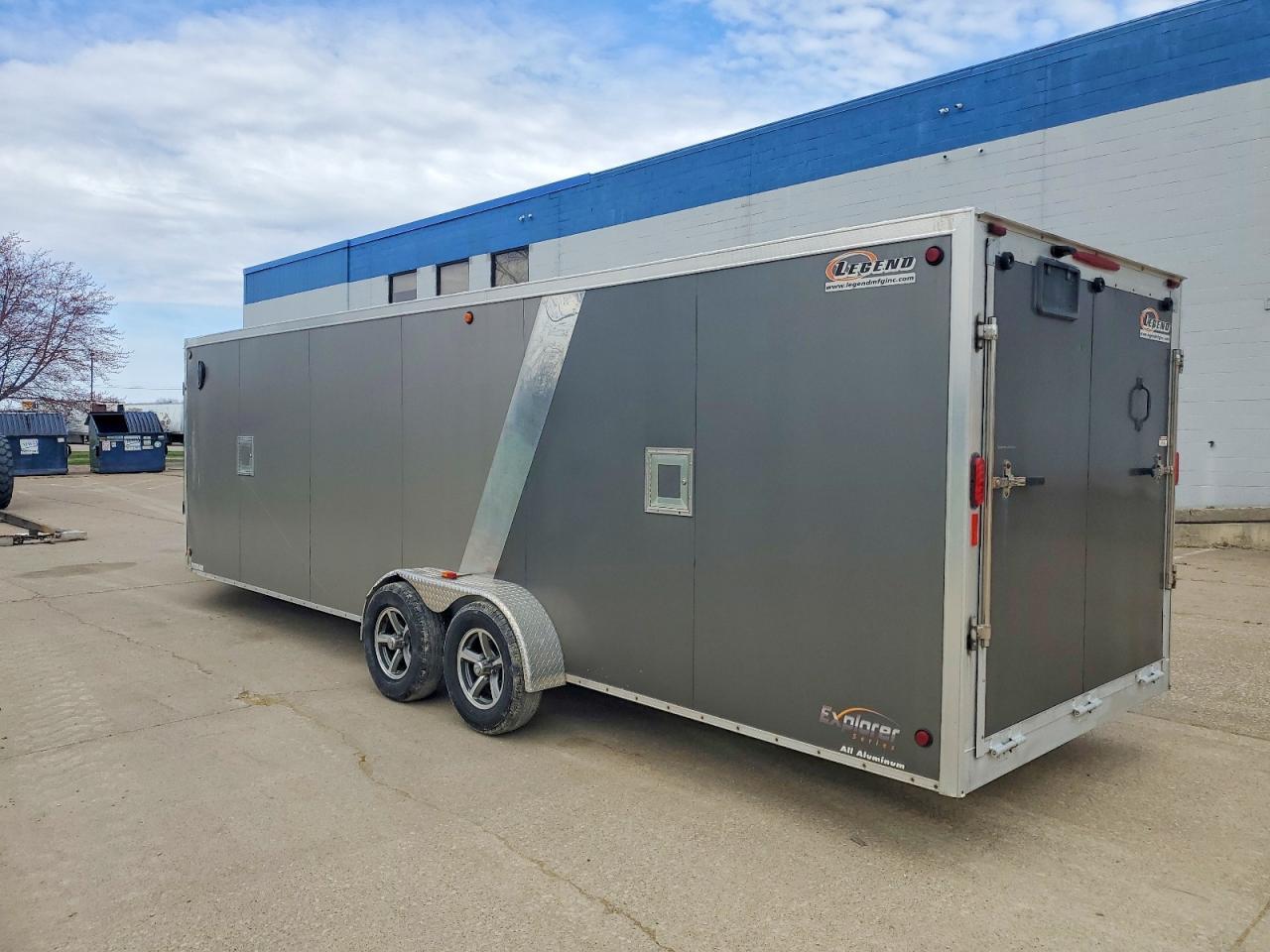 2015 Legend Manufacturing E729TA35 Enclosed Snowmobile Trailer